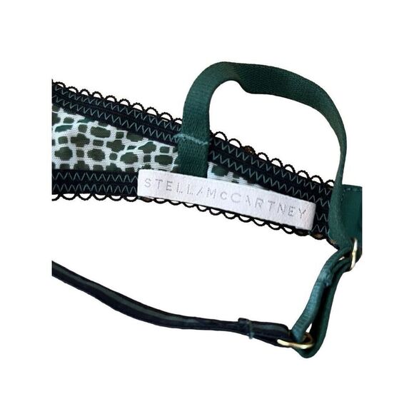 STELLA McCARTNEY Intimates Black Lace Bra Green Cup Underwire S230-255 32C NWOT - Picture 10 of 11